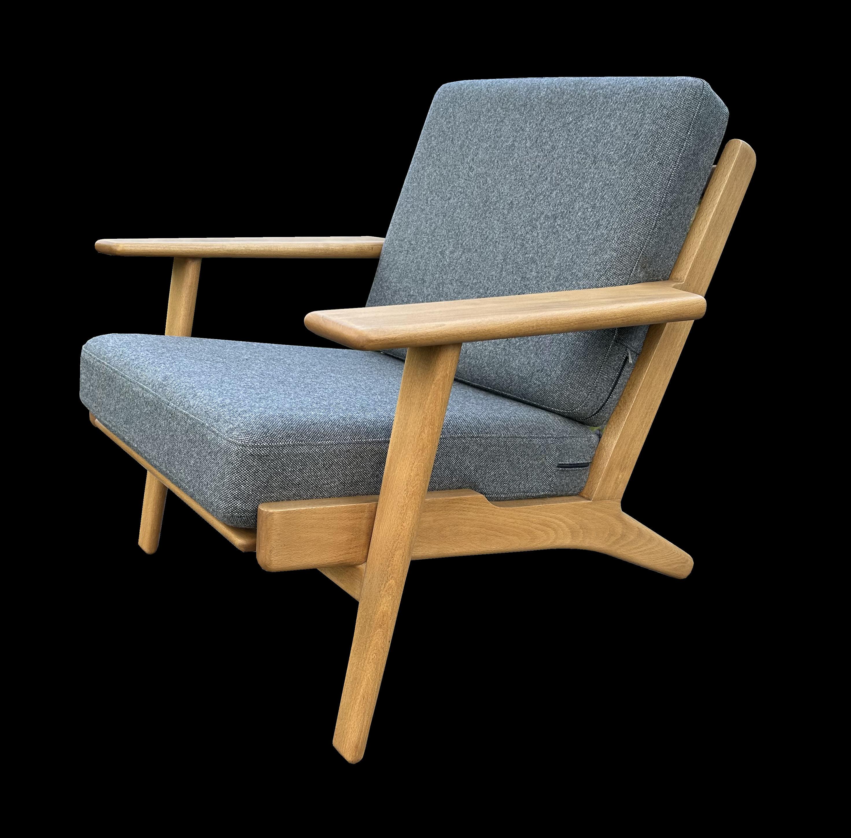 Silla Plank GE290 de Hans J. Wegner para Getama en Roble siglo XX en venta