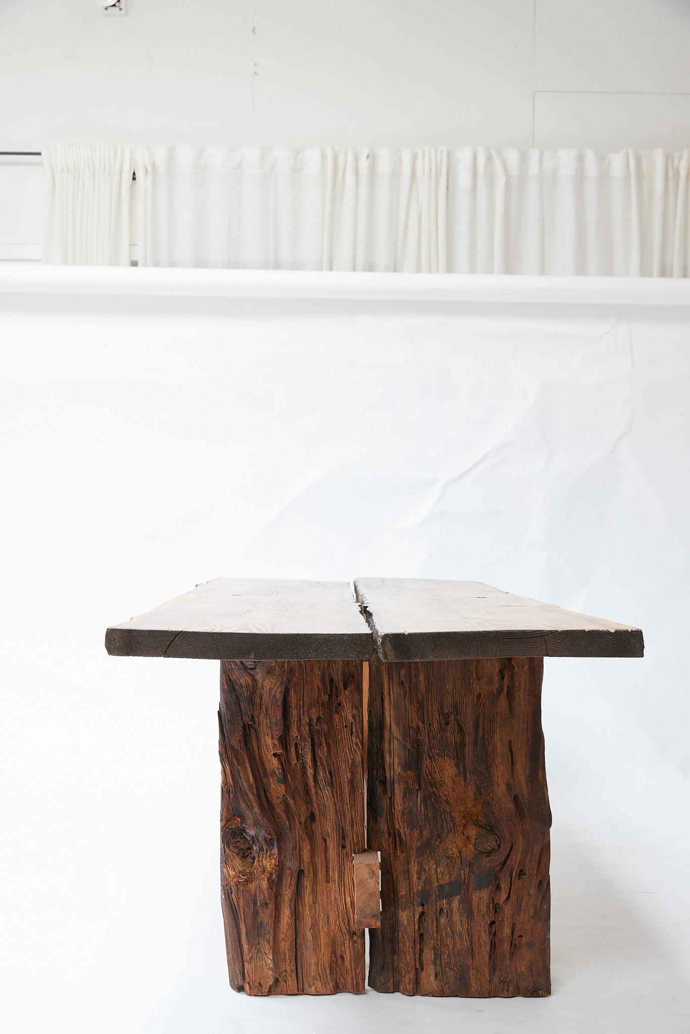 Plank Table in historical wood by Danish Fine Cabinetmaker Malte Gormsen  For Sale 6