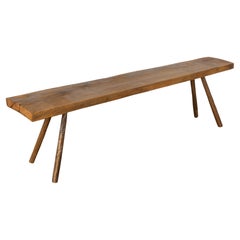 Banc à pattes de piquet à plateau, Hongrie vers 1920