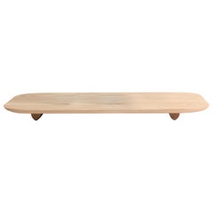 Plank Tray Natural Minimal Modern Ash Serving Pedestal Display Object