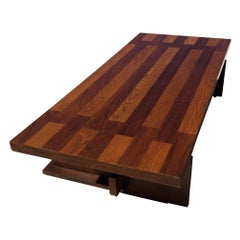 Plank Trestle Coffee Table by Lane