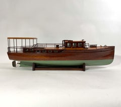 Planked Model of the 1920s Boston Yacht Islander