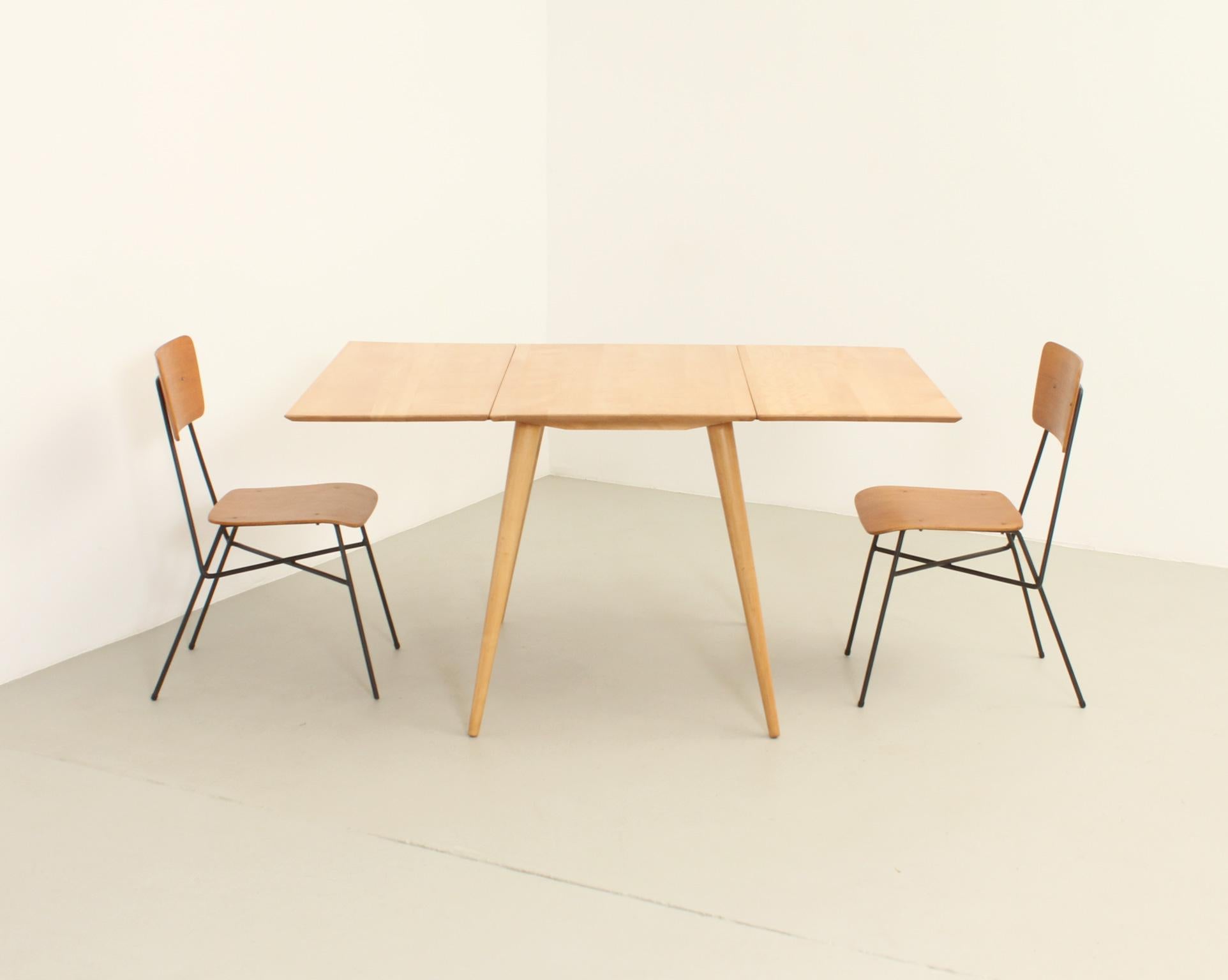 Planner Group Drop-Leaf Dining Table by Paul McCobb, USA, 1950s For Sale 8