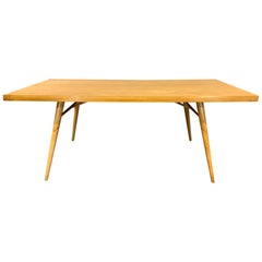 Planner Group Mid-Century Modern Maple Dining Room Table by Paul McCobb