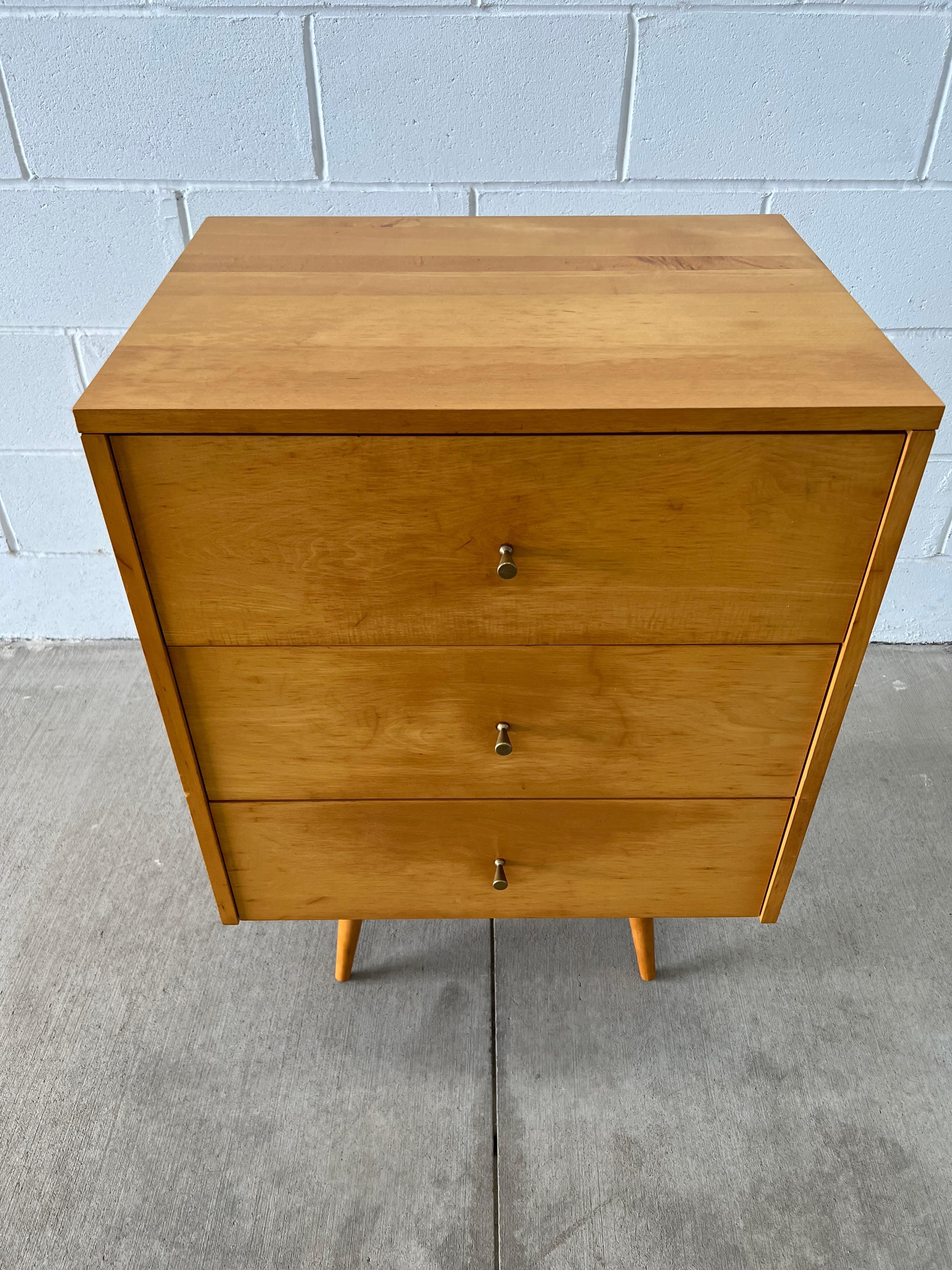 Planner Group Three-Drawer Nightstand by Paul McCobb for Winchendon 3