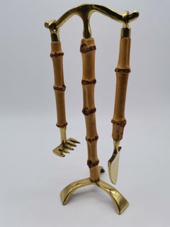 Plant Accessories, Brass and Bamboo, Hagenauer era
