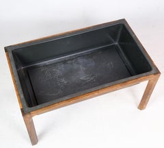 Plant Box With Frame Made In Rosewood By Kai Kristiensen From 1960s