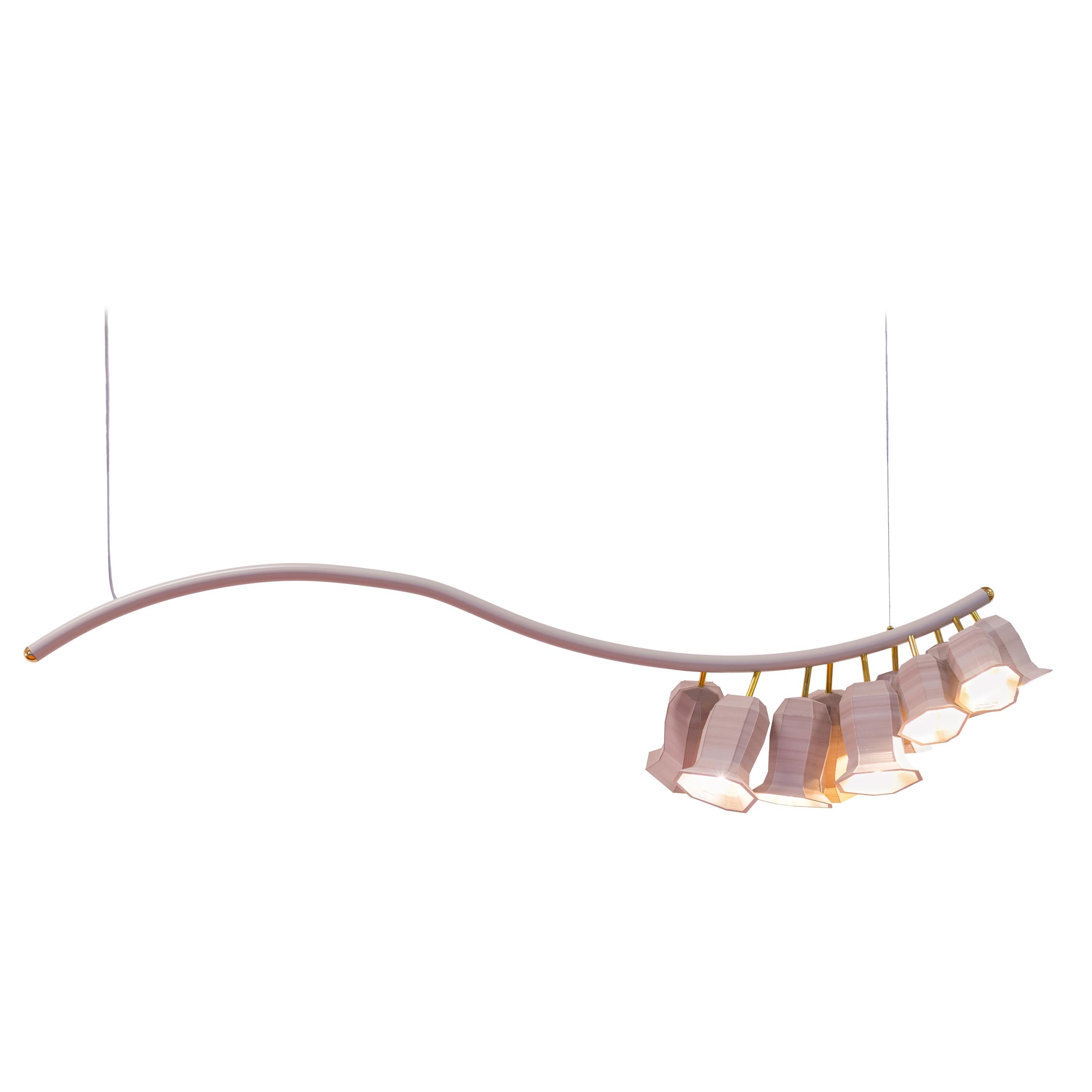 Plant Lamp Suspension Pink For Sale