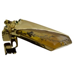 Thierry Vendome Plant Ring and Pendant