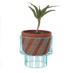 Plant Stand - Aqua