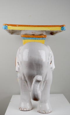 Plant Stand, Faience, 20th Century