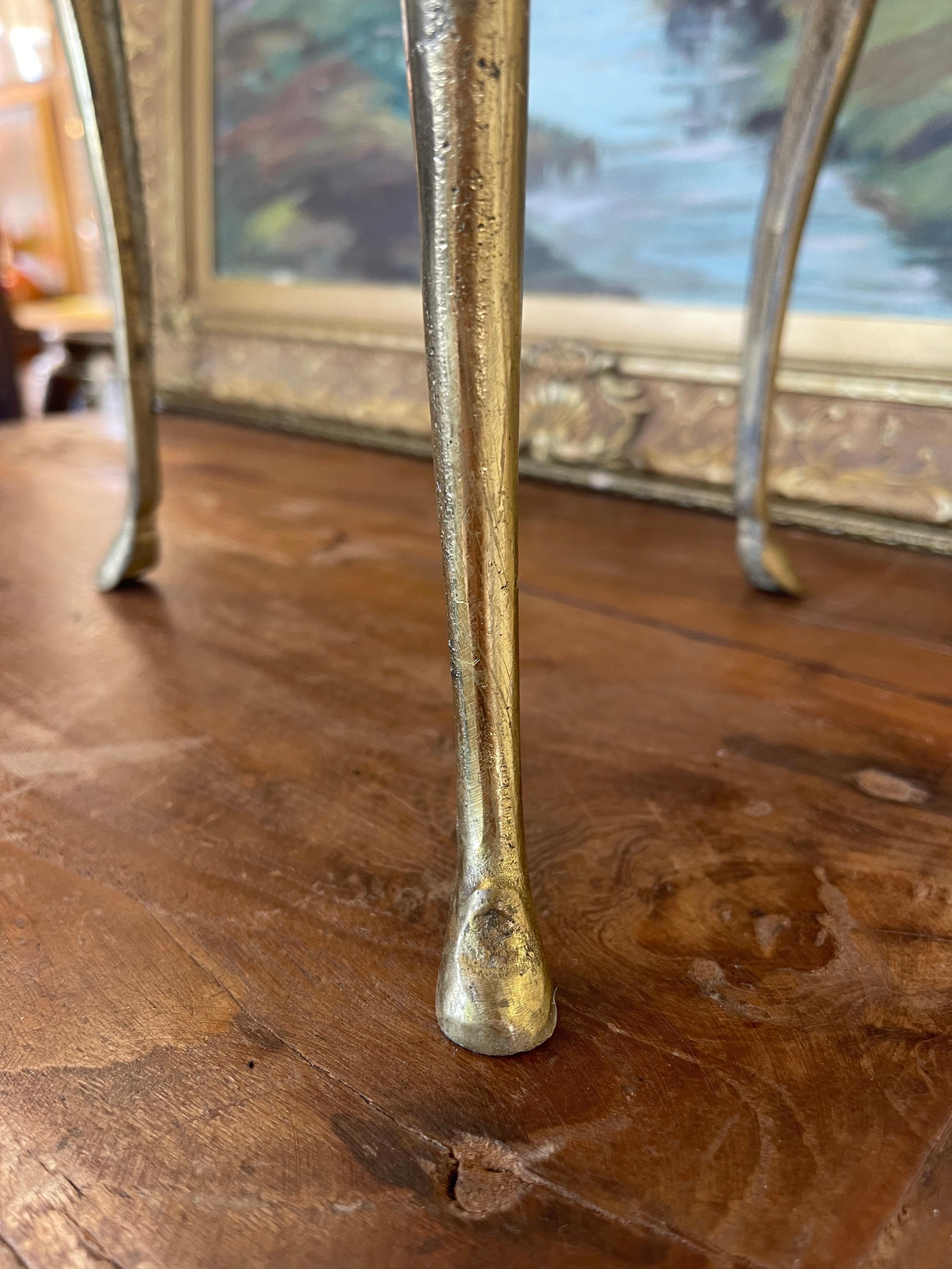 Plant Stand with Ornate Leaf and Shell Motifs For Sale 2