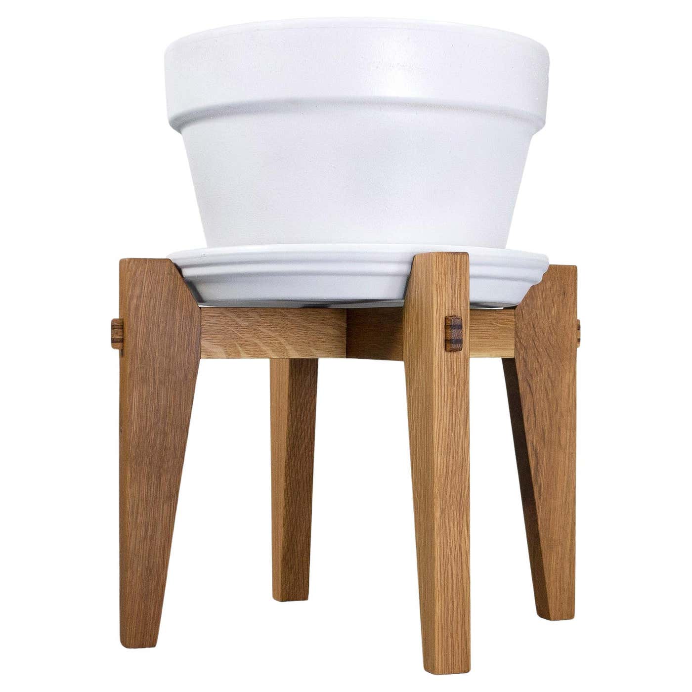 PLANTER BASE in teak for outdoor and indoor use For Sale at 1stDibs