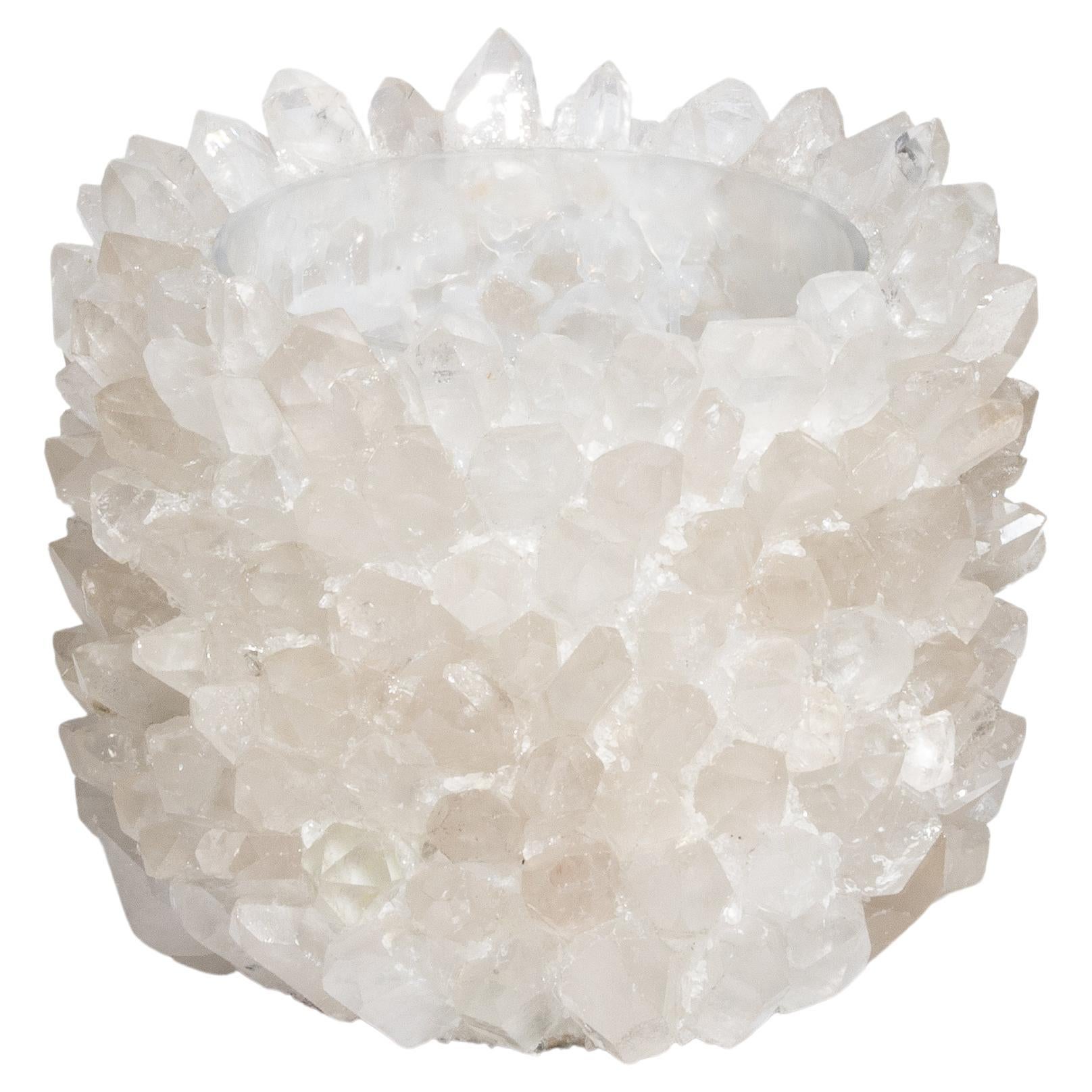 Jardinière Classic en quartz clair