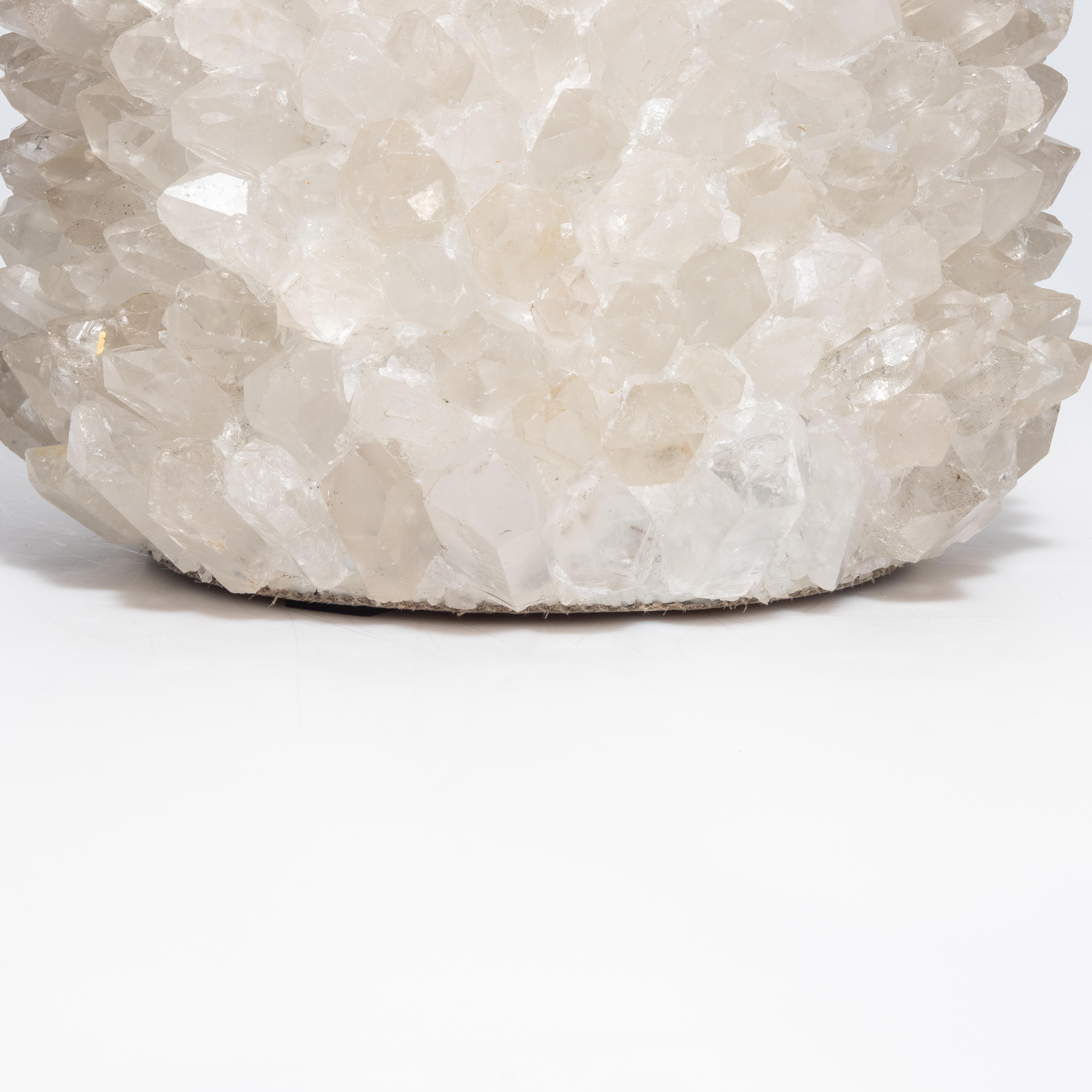 Planter Bowl Grande in Clear Quartz In New Condition In West Hollywood, CA