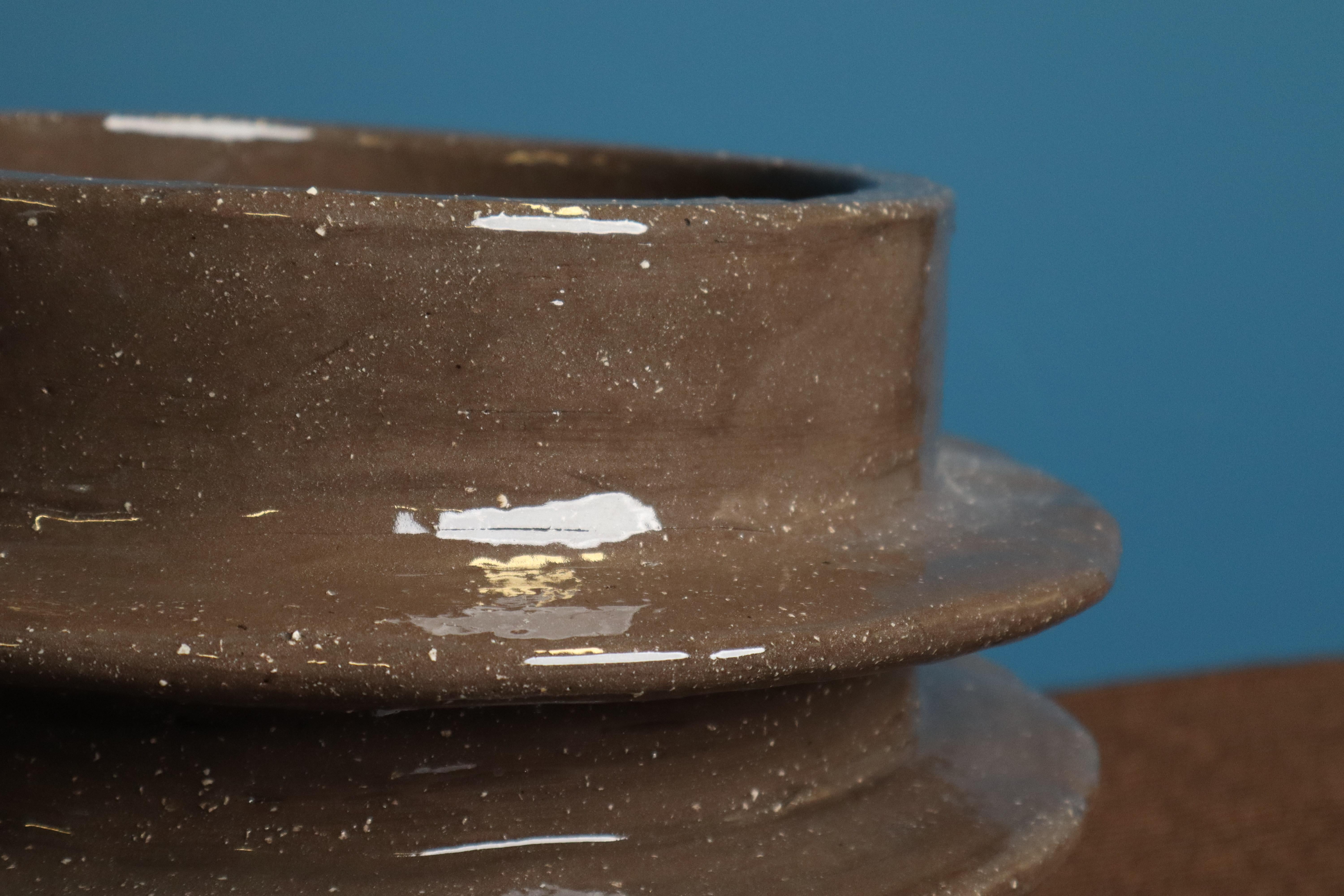 Jardinera de Mariela Ceramica, Artista Chilena Belga en Nuevo estado para la venta en Knokke-Heist, BE