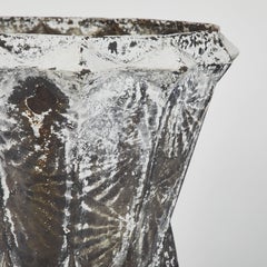 Enameled Metal Planter