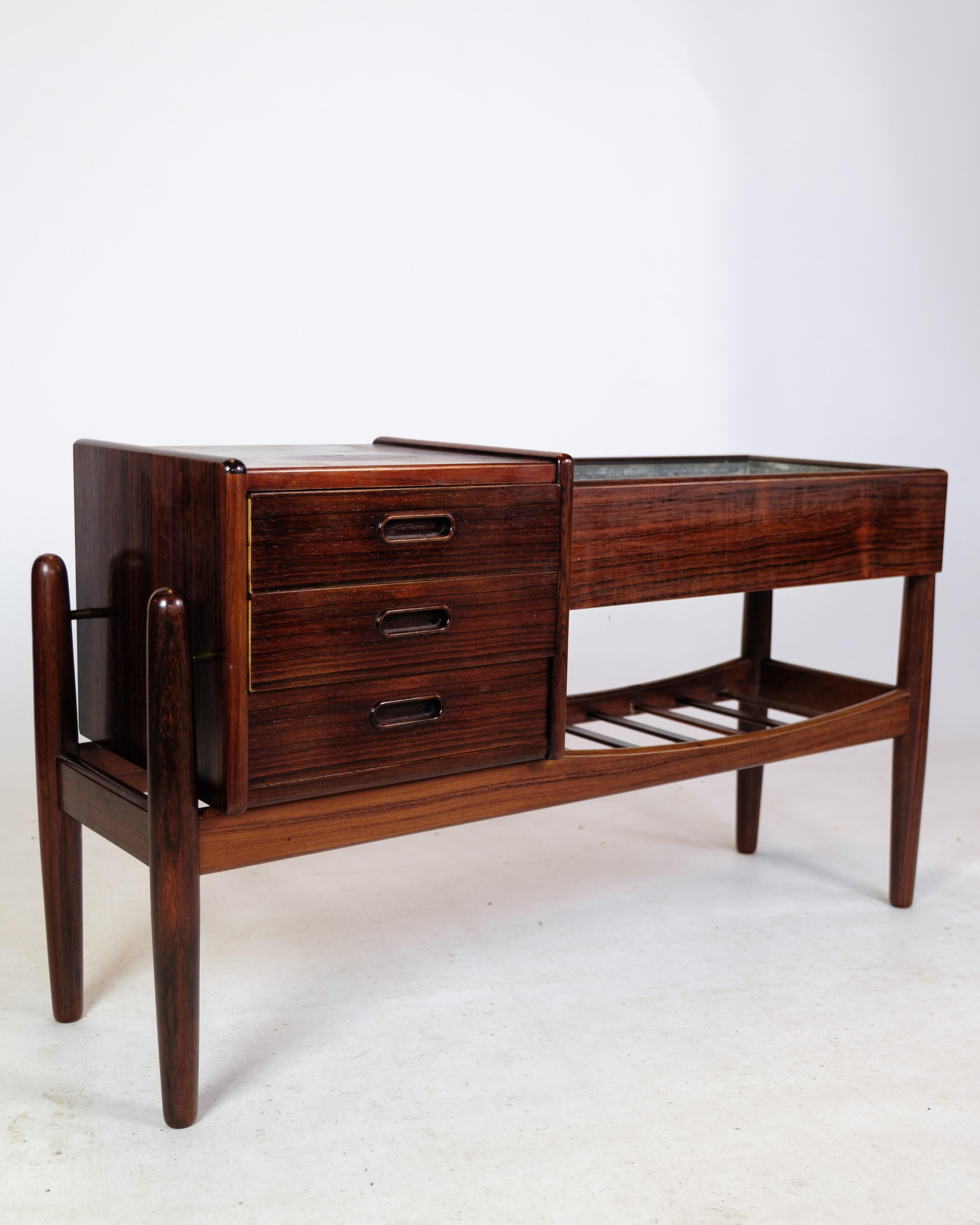 Danish Planter in Rosewood Model 26 by Arne Wahl Iversen From 1959 For Sale