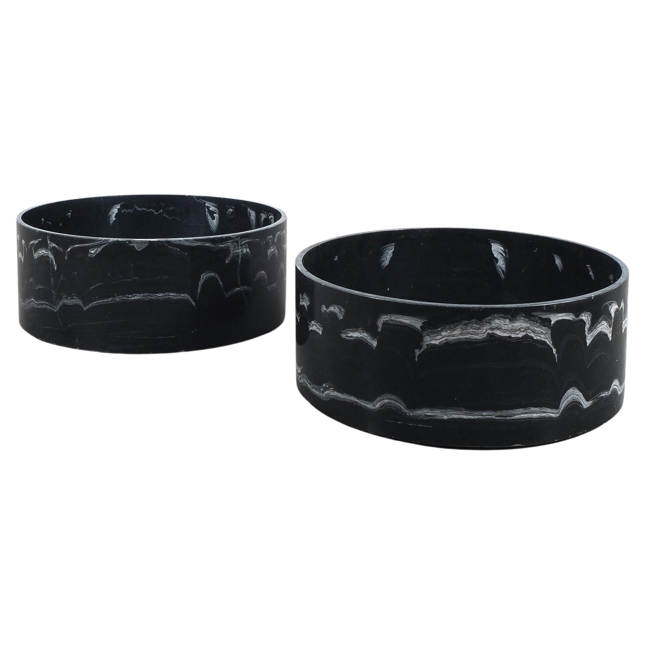 Jardinière en marbre noir moulé en forme de pot, Autriche, vers 1960 en vente 4