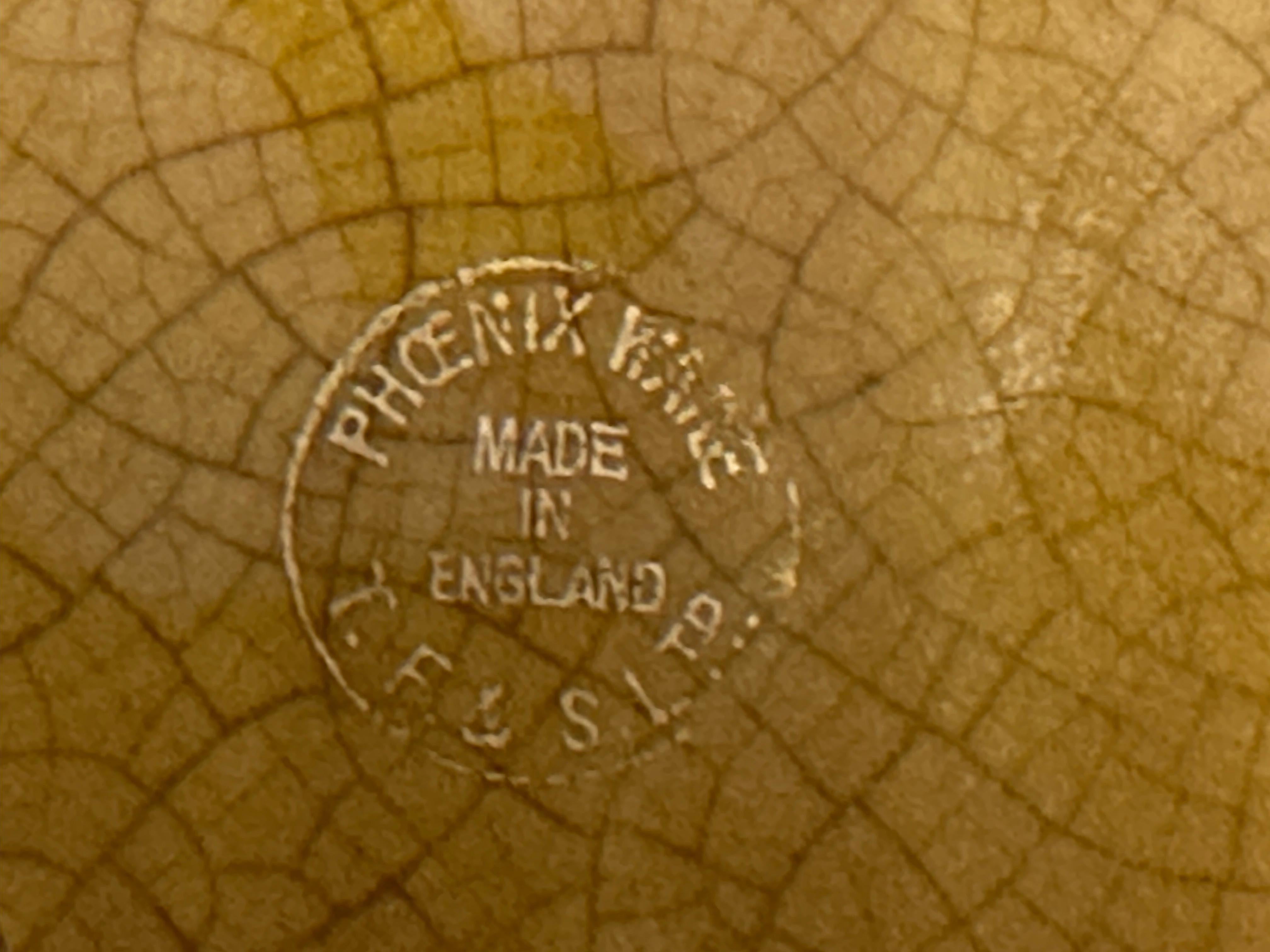 Inizio XX secolo Fioriera: Phoenix Wake Made in England I.L. T. L. (F. Thomas L.) in vendita