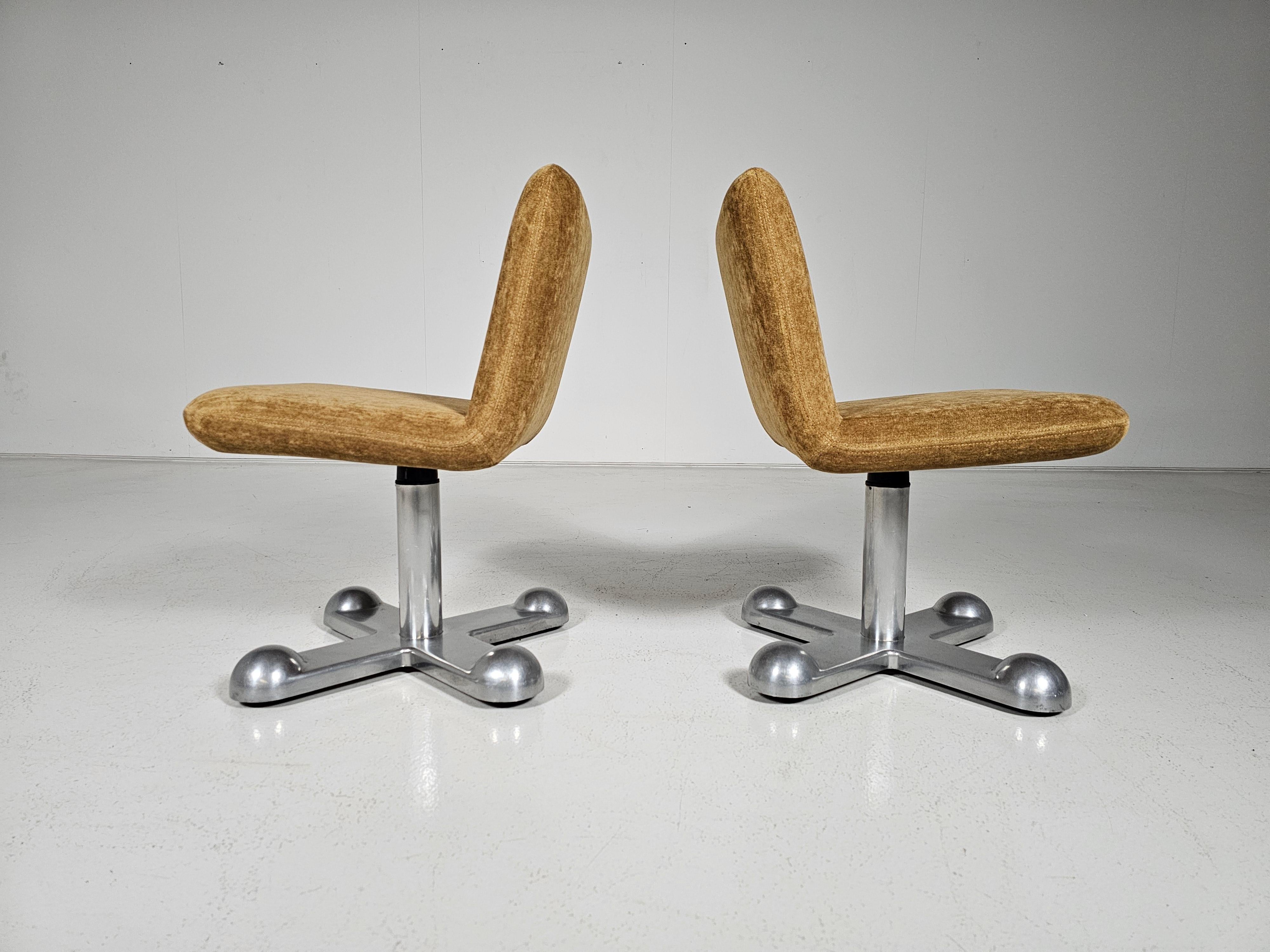 Sillas de escritorio giratorias Planula de Perry King & Santiago Miranda, años 70 en Bueno estado para la venta en amstelveen, NL