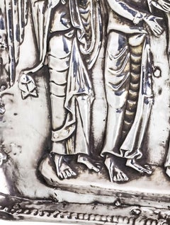 Plaque 'MNA / San Isidoro' - Religious scene