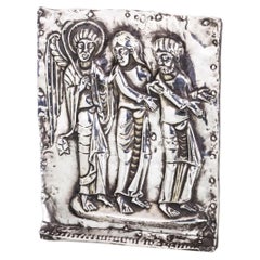 Plaque 'MNA / San Isidoro' - Religious scene