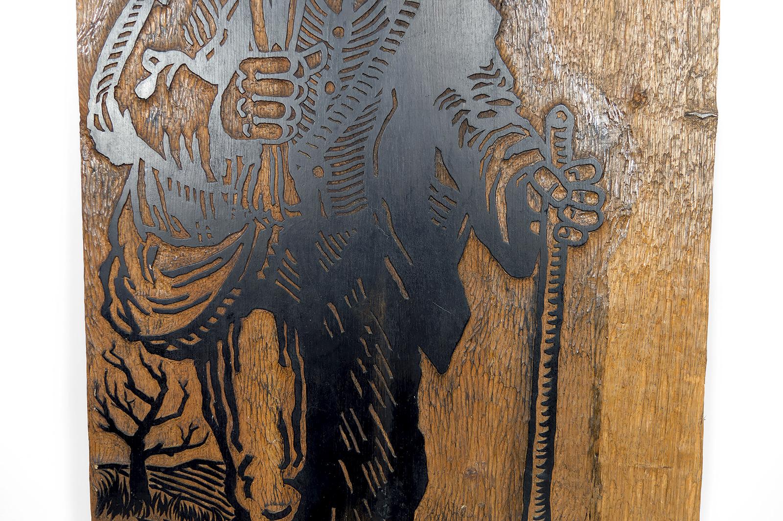 Plaque / Woodcut Matrix, 