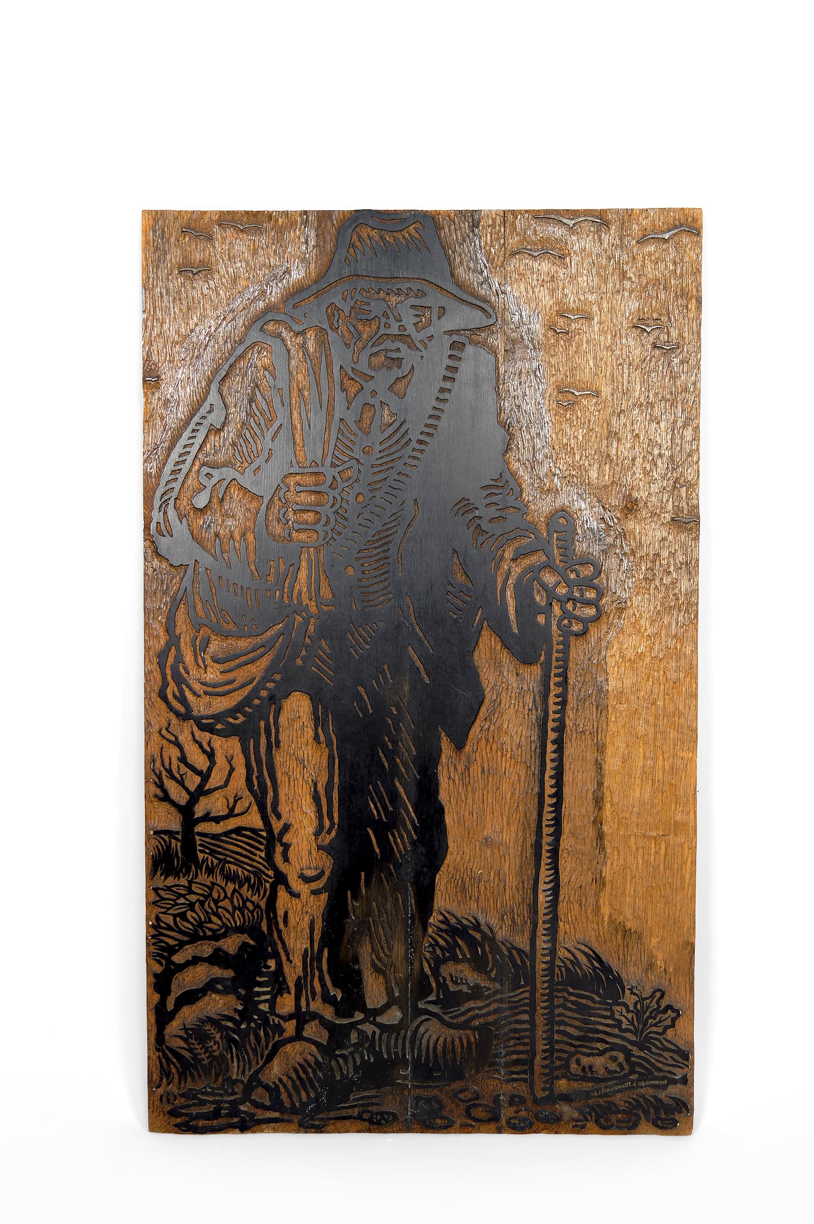 Plaque / Woodcut Matrix, 