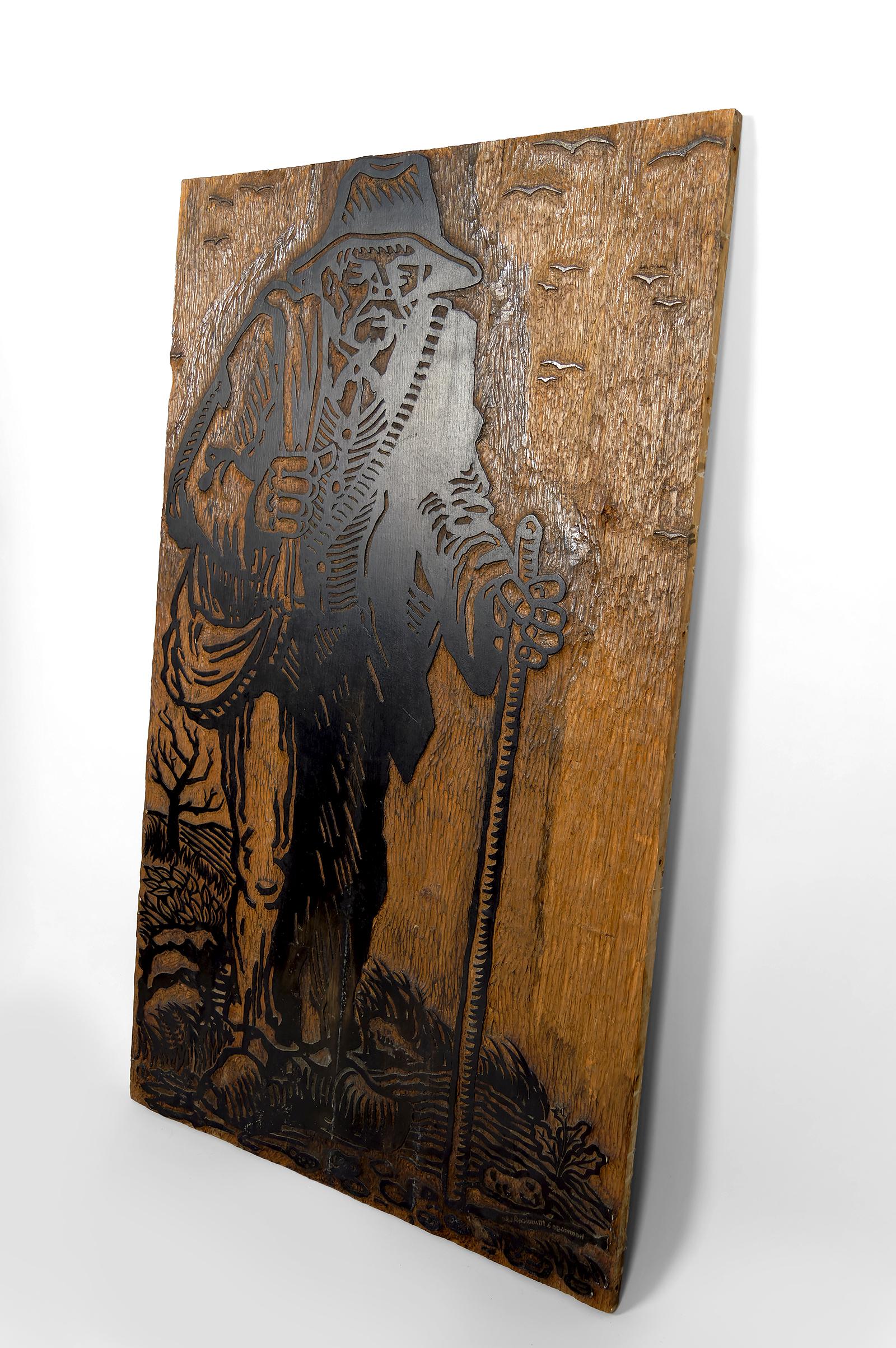 Plaque / Woodcut Matrix, 