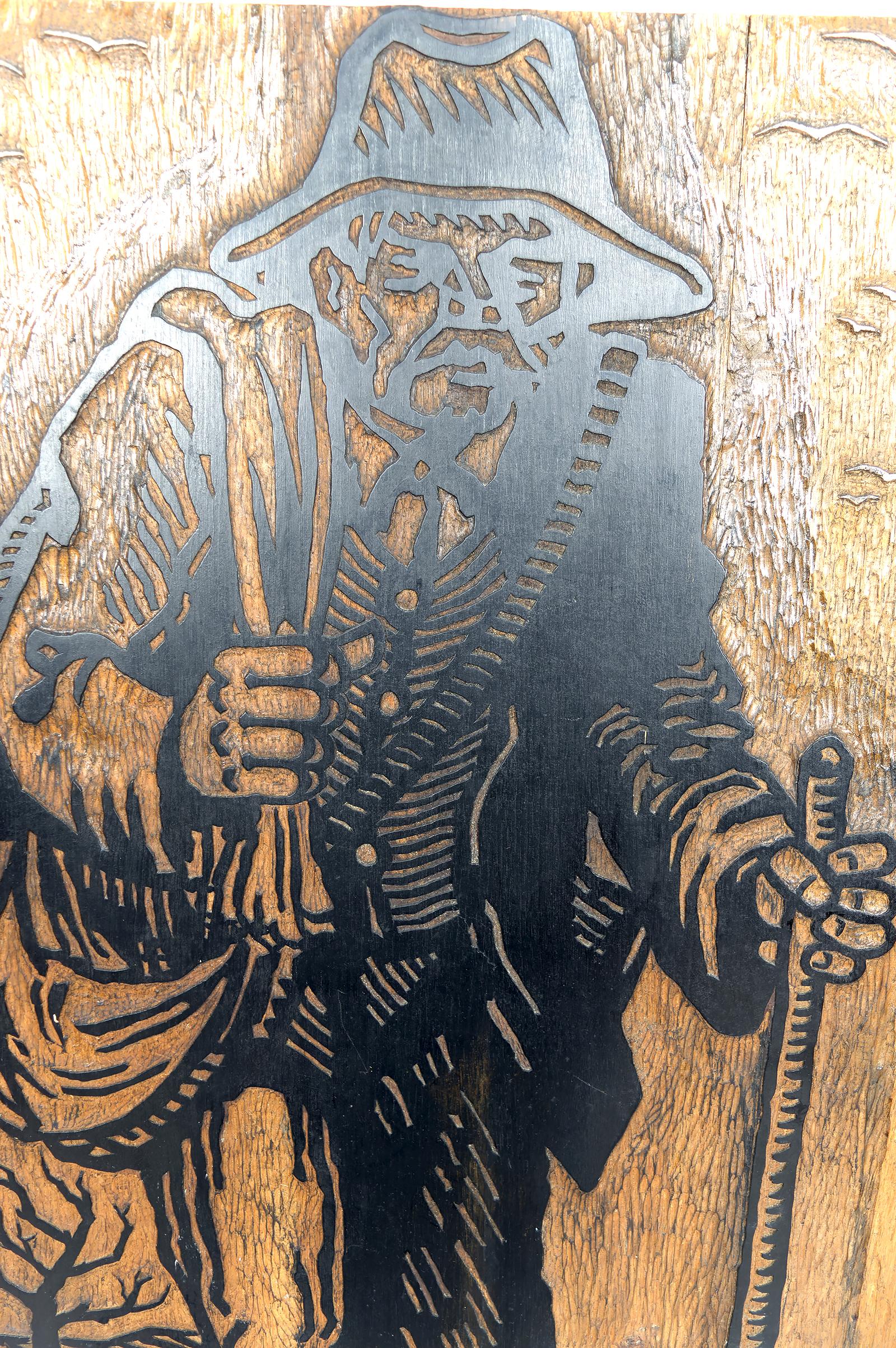 Plaque / Woodcut Matrix, 