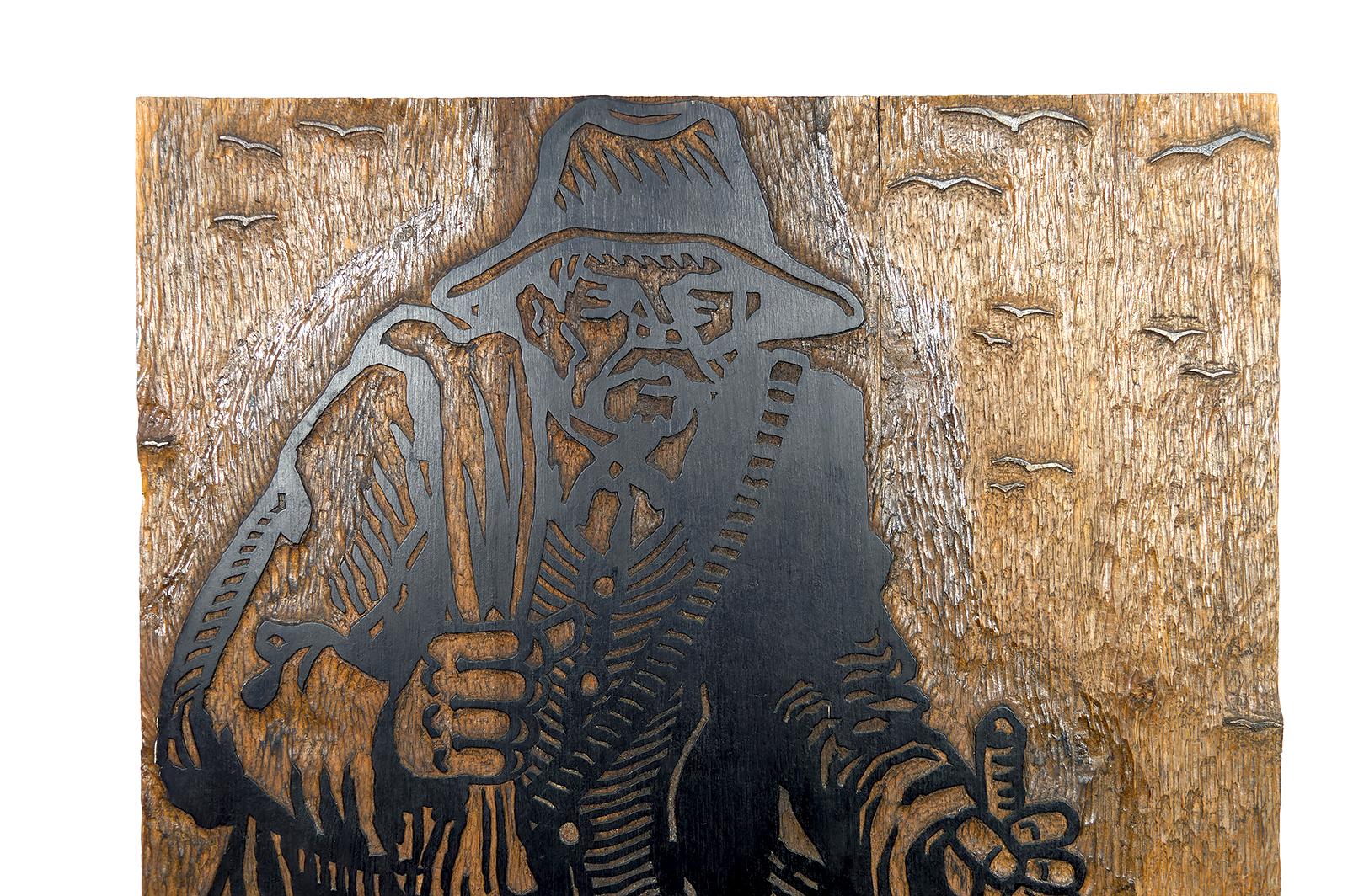 Plaque / Woodcut Matrix, 