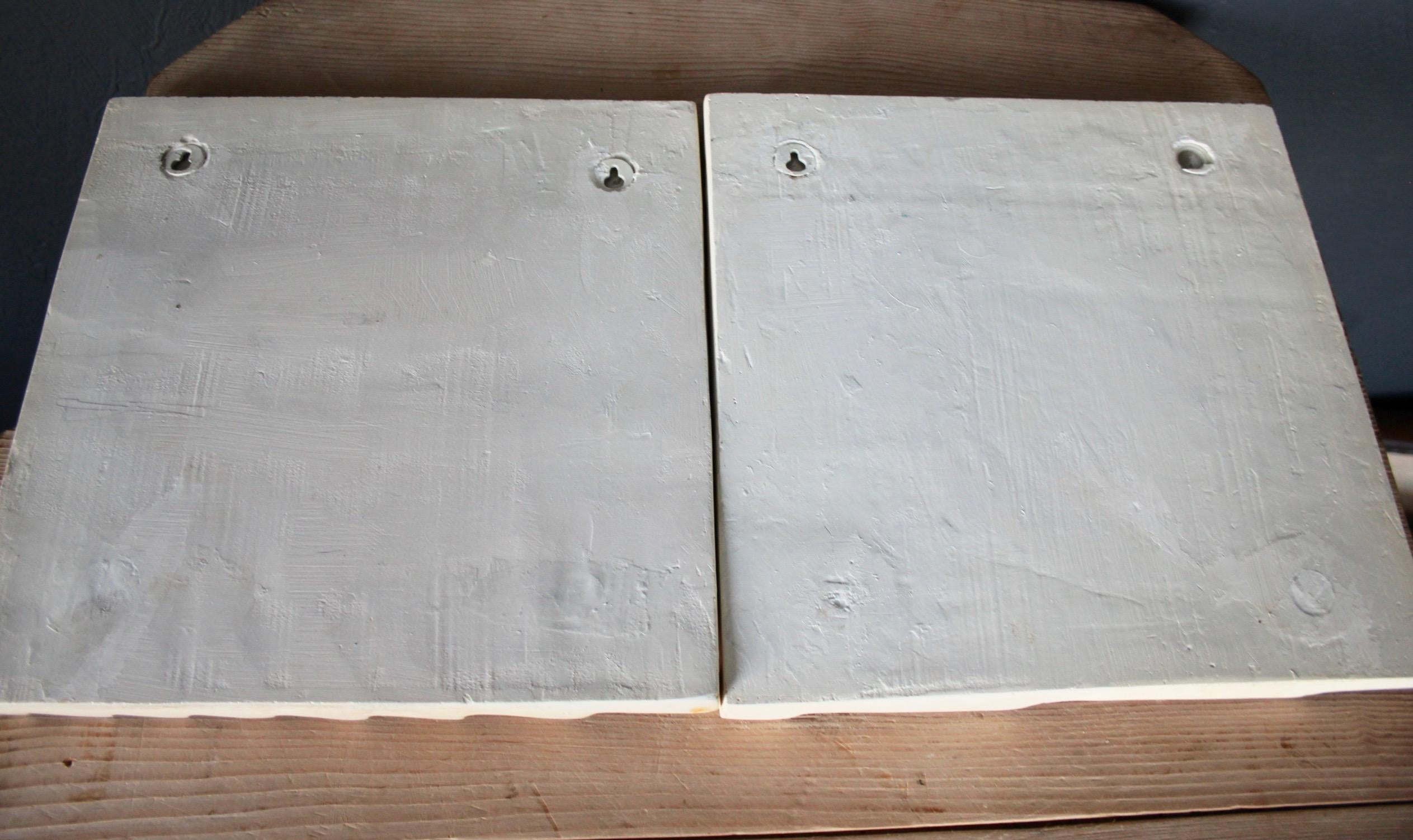 Plaster Abstract Sculpture 1