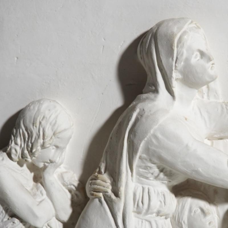 Yeso según Bertel Thorvaldsen, Firmado 