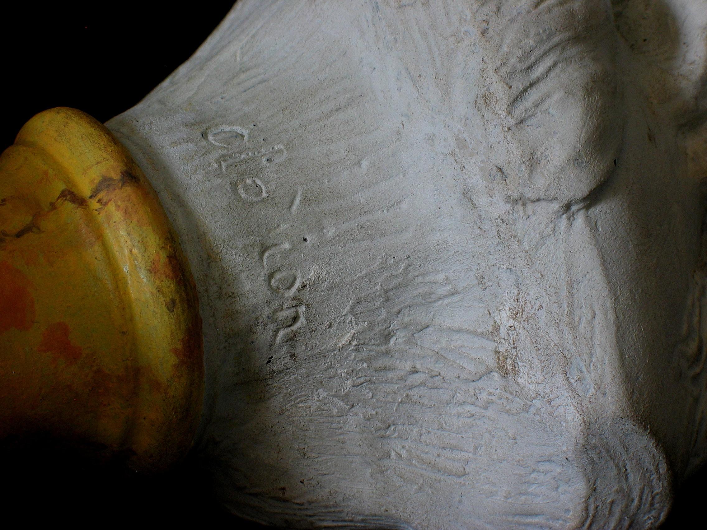 Buste en plâtre de Bacchus enfant d'après Claude Michel Clodion (1738-1814) en vente 2