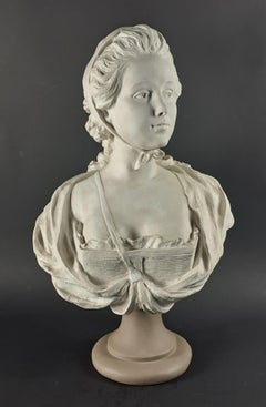 Plaster Bust Of Marie-anne De Camargo