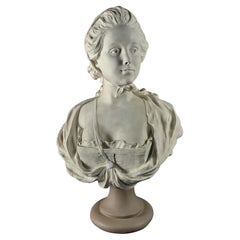 Plaster Bust Of Marie-anne De Camargo