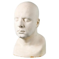 Busto in gesso di Peters Polycarpou Ex. Collezione Tucker
