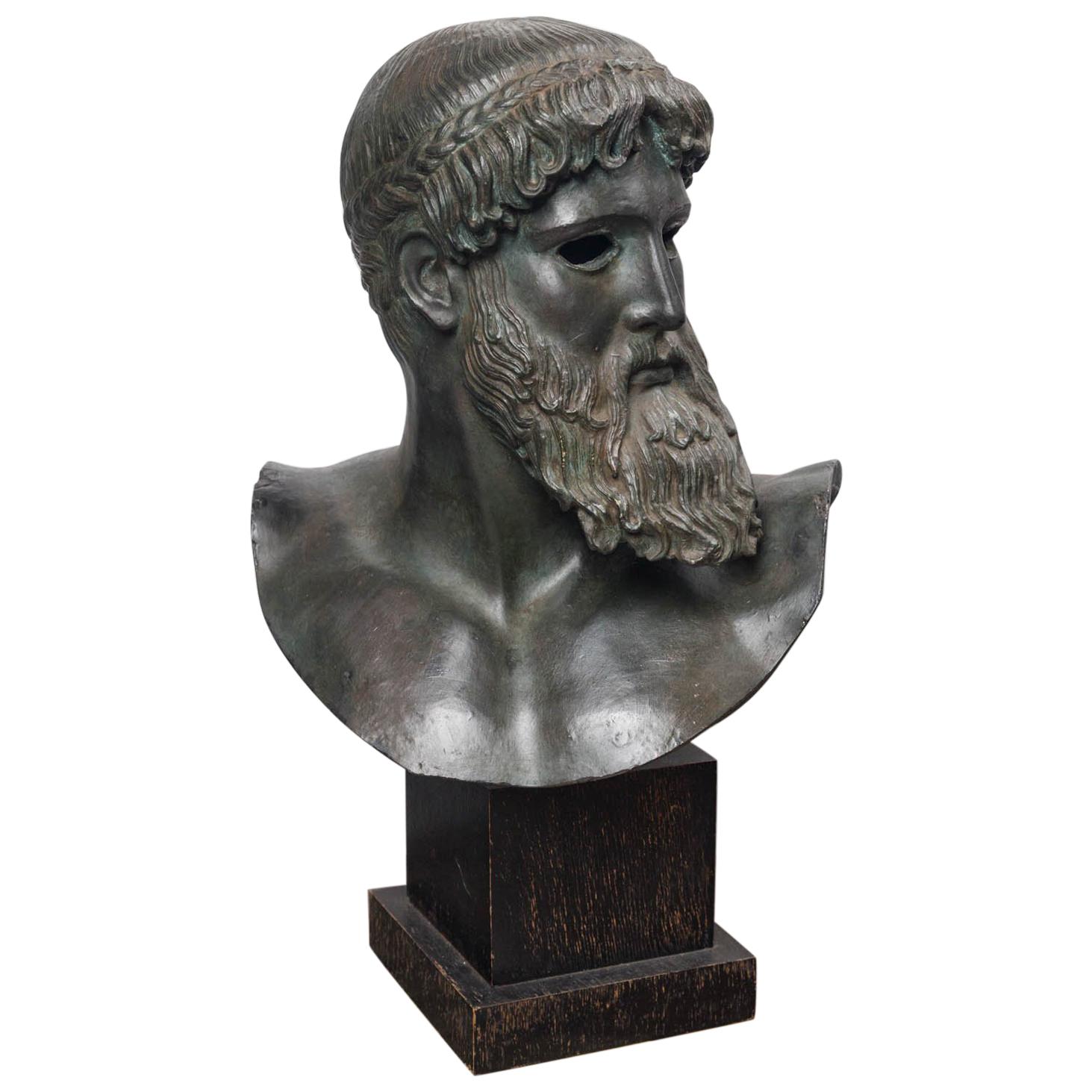 Plaster Bust of Poseidon