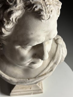 Plaster bust of Roman Emperor Vitelius