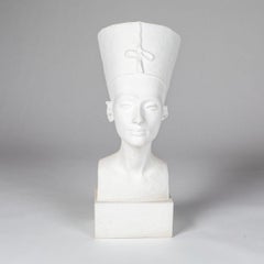 Plaster Cast Bust of Queen Nefertiti