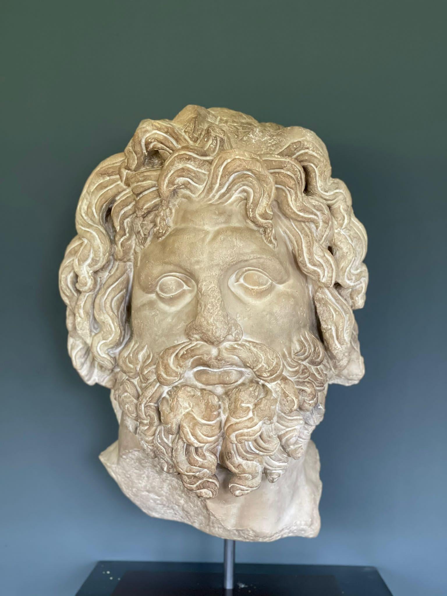 Plaster Cast of Zeus (Late 1970s, Italy) 2