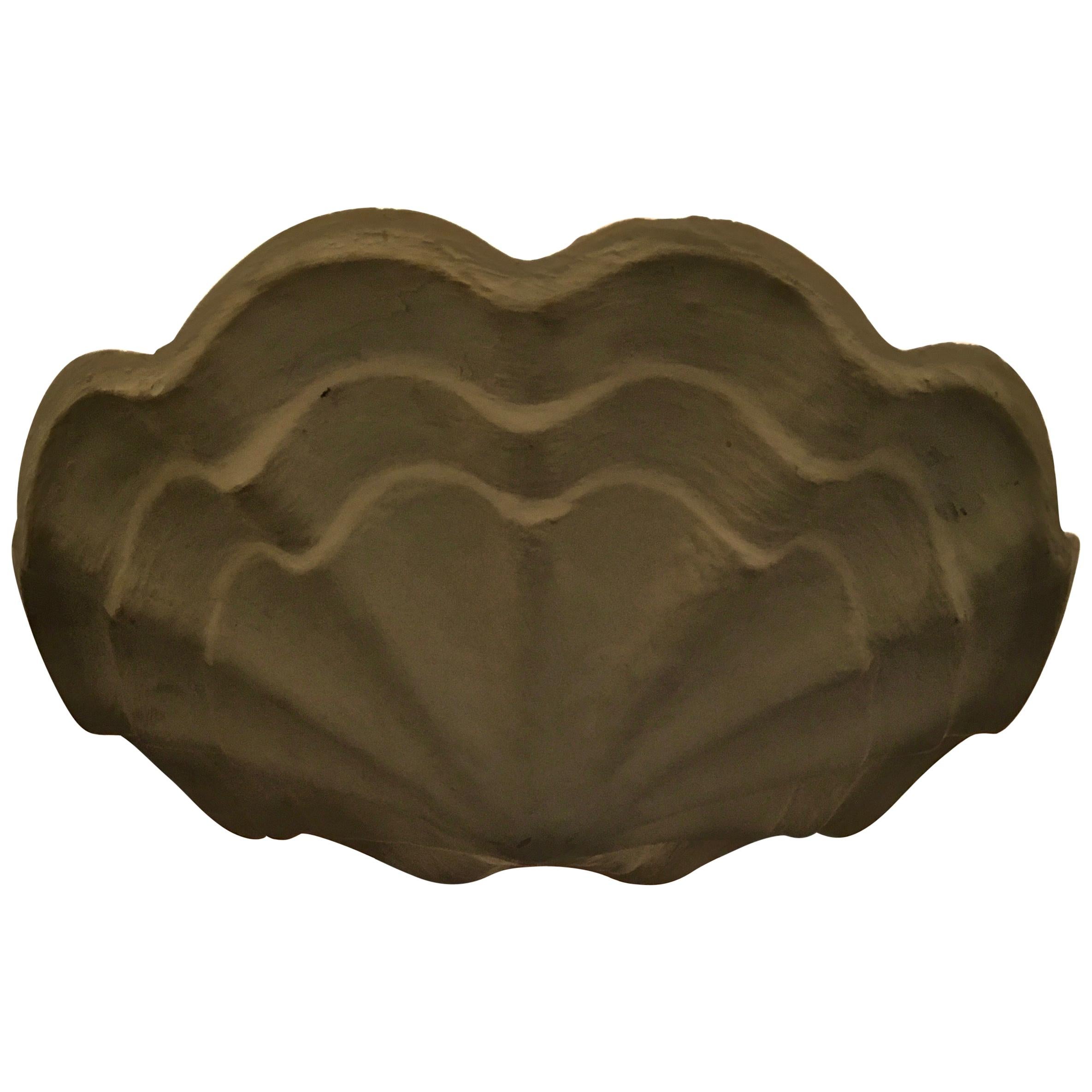 Plaster Ceiling Lamp Attributed to Frances Elkins, United States, 1945