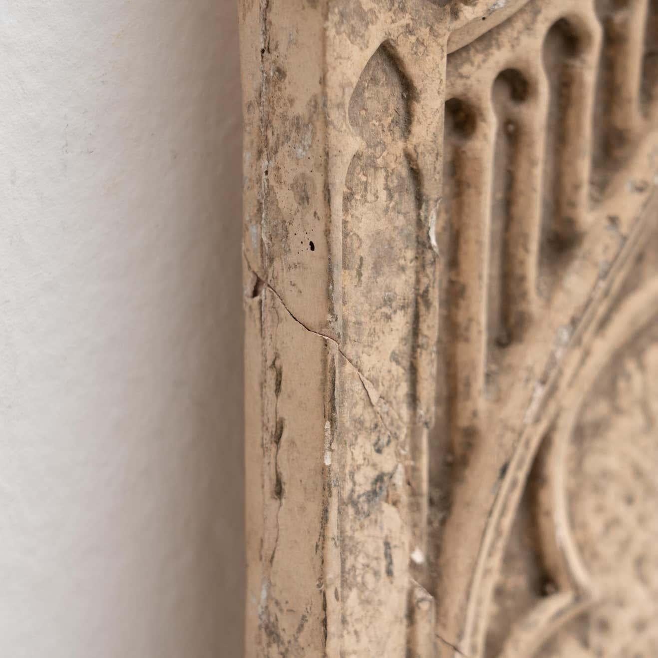 Plaster Church Traditional Artwork, circa 1950 For Sale 4