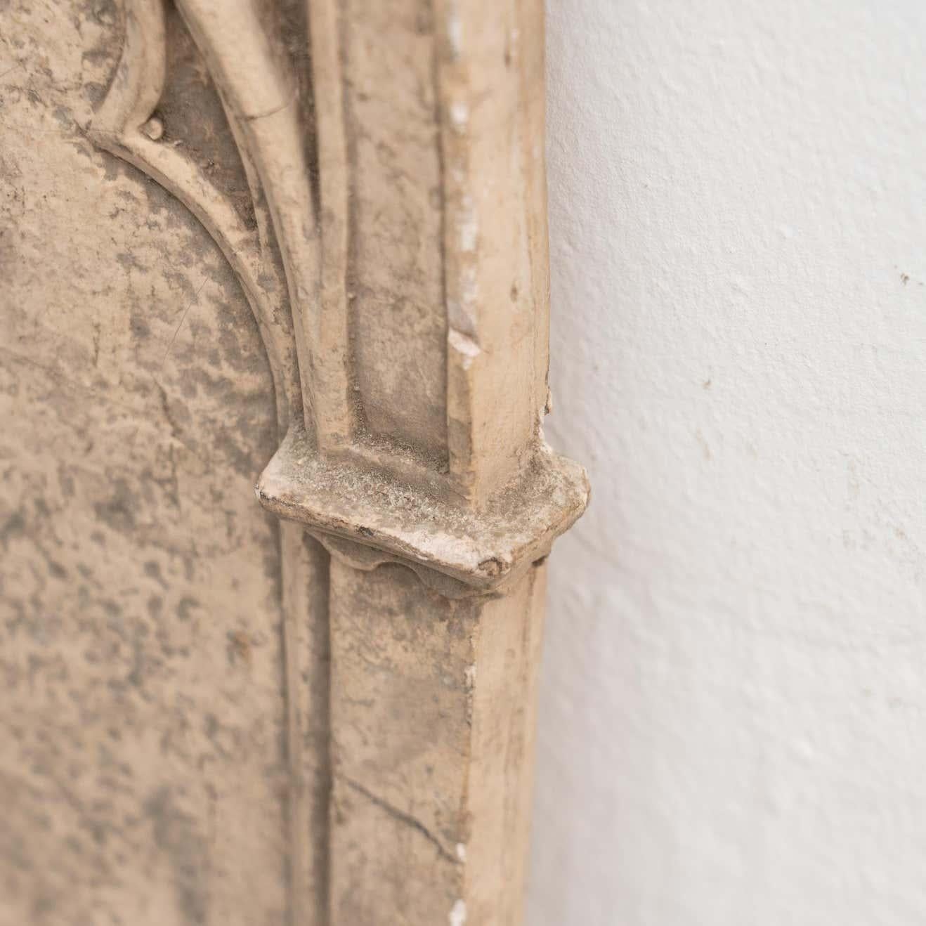 Plaster Church Traditional Artwork, circa 1950 For Sale 5
