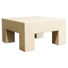 Plaster Coffee Table C. 1980s