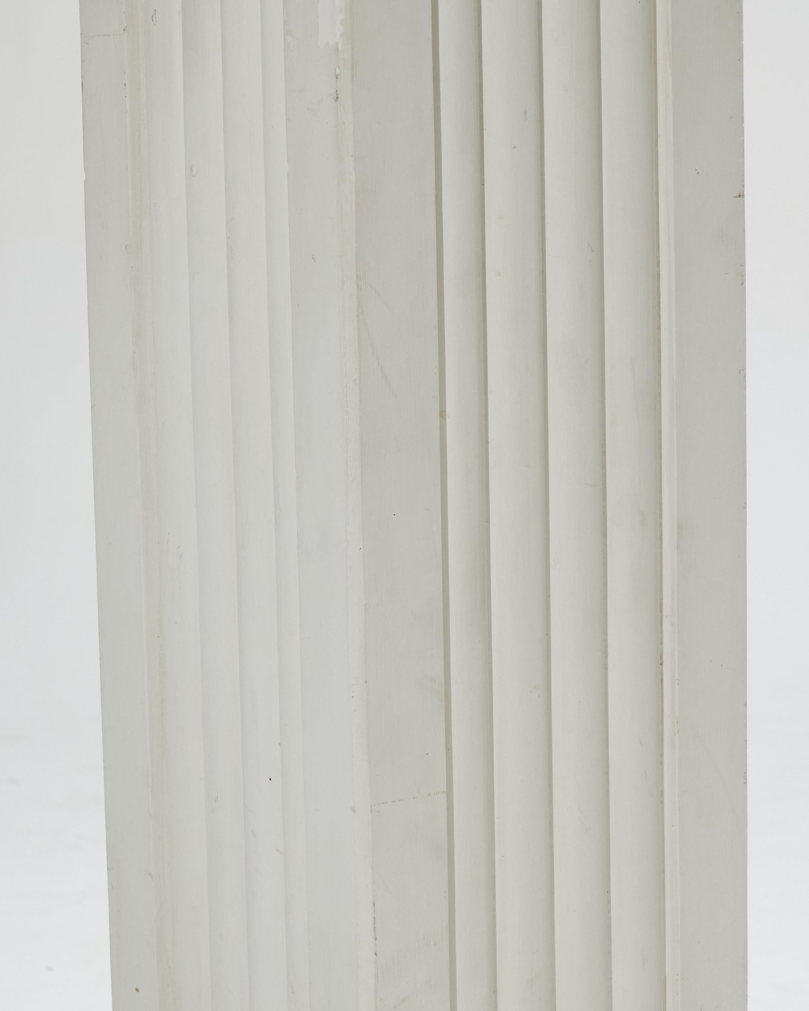 Columne en plâtre, années 1930 en vente 3