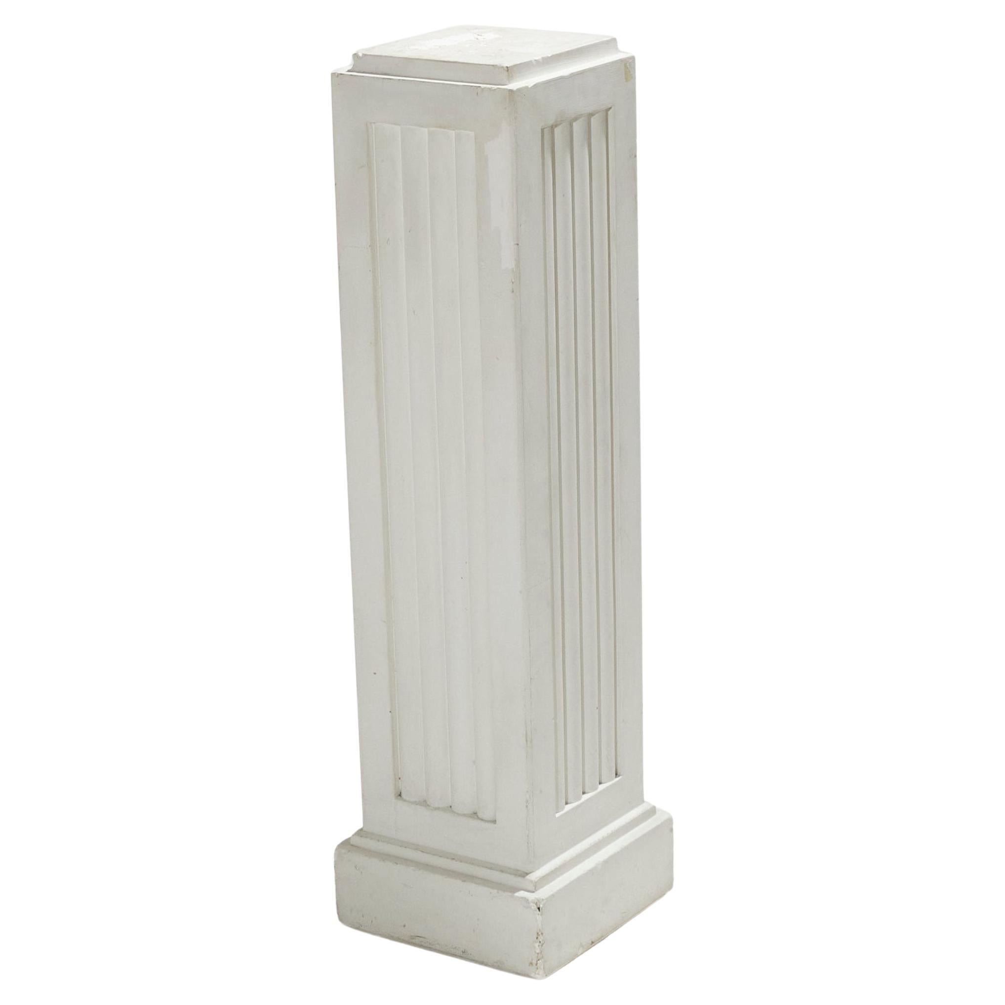Columne en plâtre, années 1930