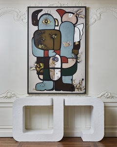 Plaster Console by Studio Glustin