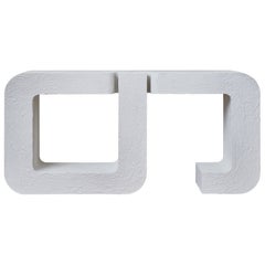 Plaster Console by Studio Glustin